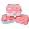 Hair accessory and hairpin storage box, children's headwear, hair rope, rubber band, plastic jewelry box, bathroom storage, ins style Item Picture